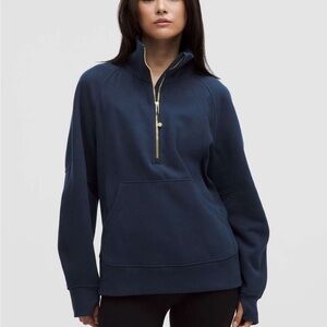 Lululemon Scuba Oversized Funnel-Neck Half Zip